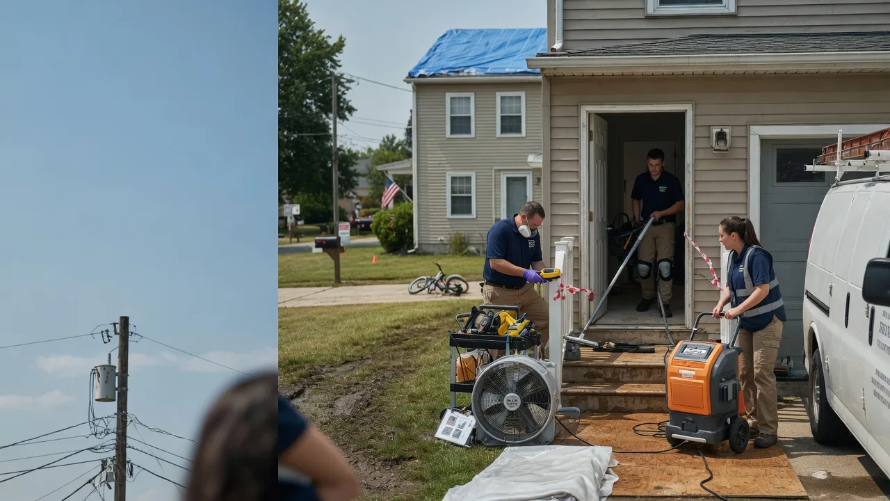 Water Damage Repair in Allensville, PA near me
